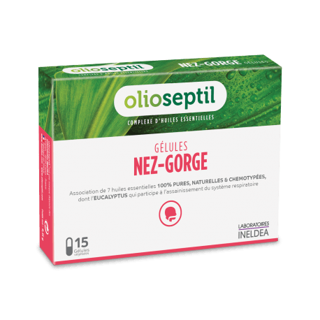 Oliosept Nez et Gorge Gélules x15