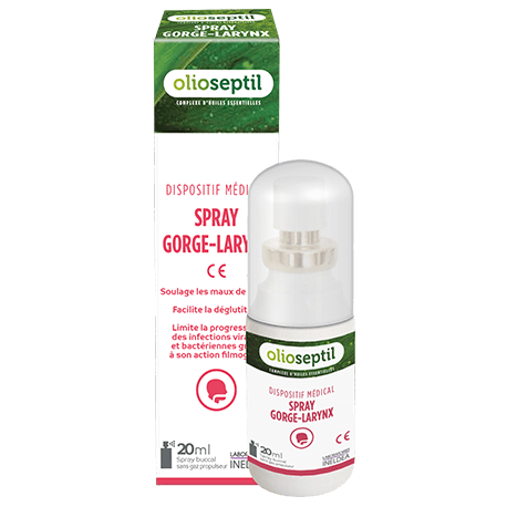 Oliosept Spray Gorge et Larynx 20 ml