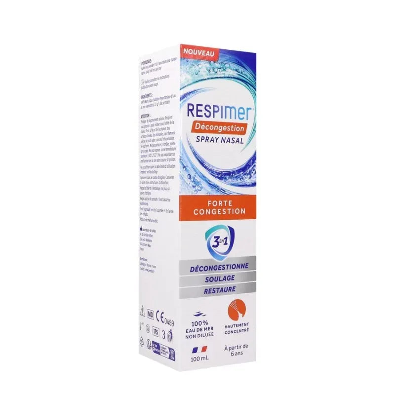 Respimer Décongestionnant Hypertonique Enfant/Adulte 100 ml