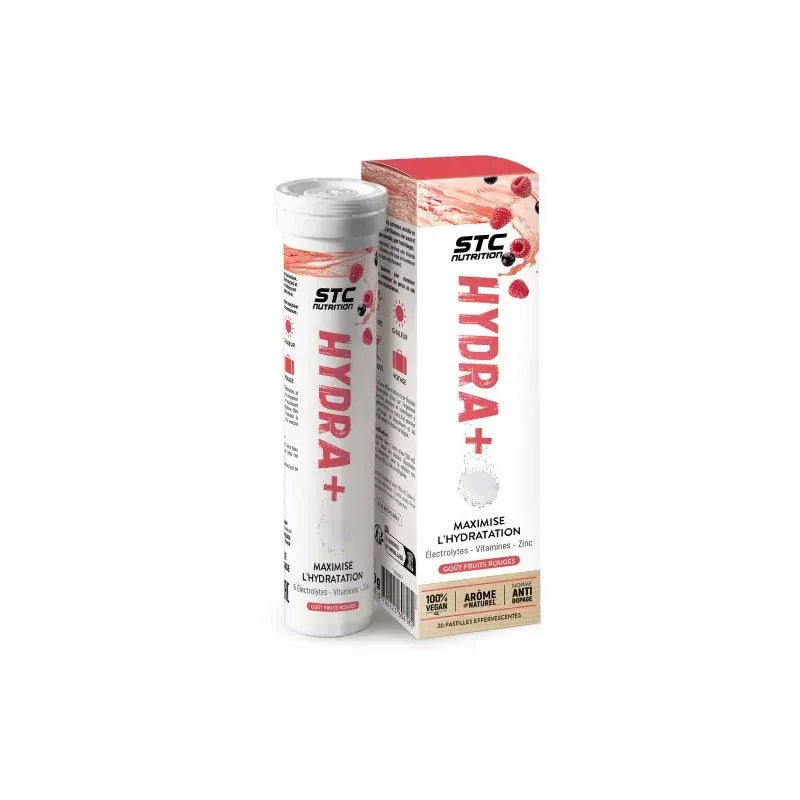 STC Nutrition Hydra+ Fruits Rouges Pastilles Effervescentes x20