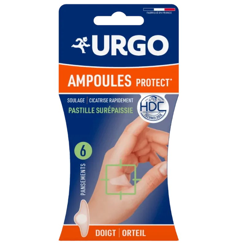 Urgo Pansements Ampoules Surépais Assortis x6