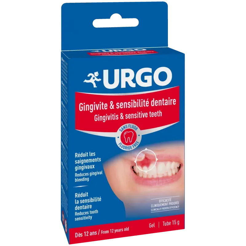 Urgo Gingivite Sensible Gel Dentifrice 15 g