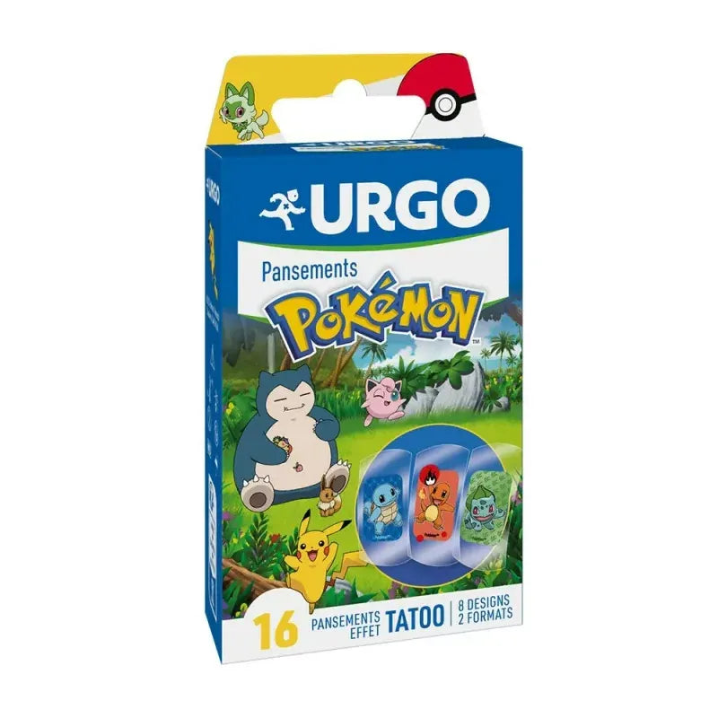 Urgo Pansements Pokémon Tatoo x16