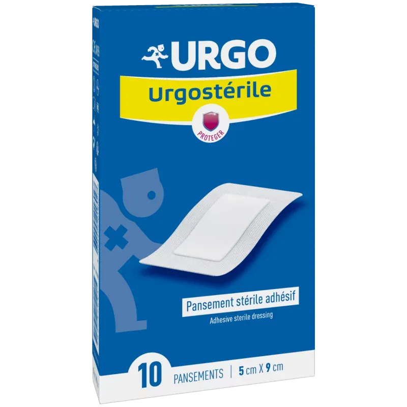 Urgo Pansements Stériles 8 x 5,3 cm x10