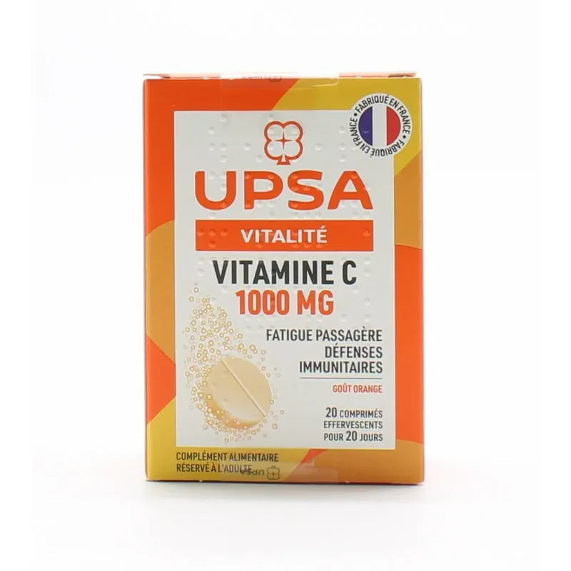 UPSA VIT C 1G CPR EFF BT20