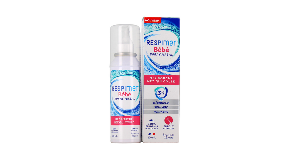 Respimer Bébé Spray Nasal Isotonique 100 ml