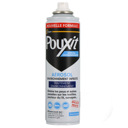 Pouxit Spray Anti-Poux et Lentes Spécial Environnement – 250 ml