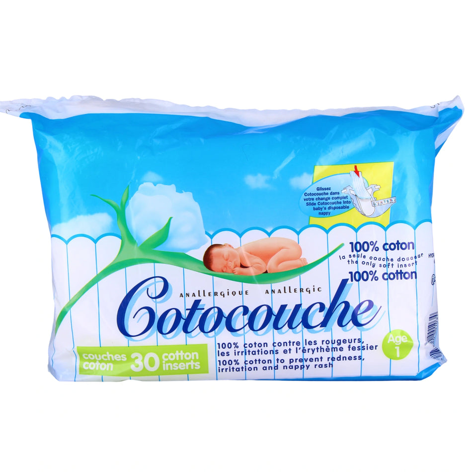 Cotocouche Couches 1er Âge Paquet de 30