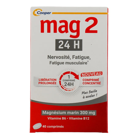 Mag 2 24H – 40 Comprimés