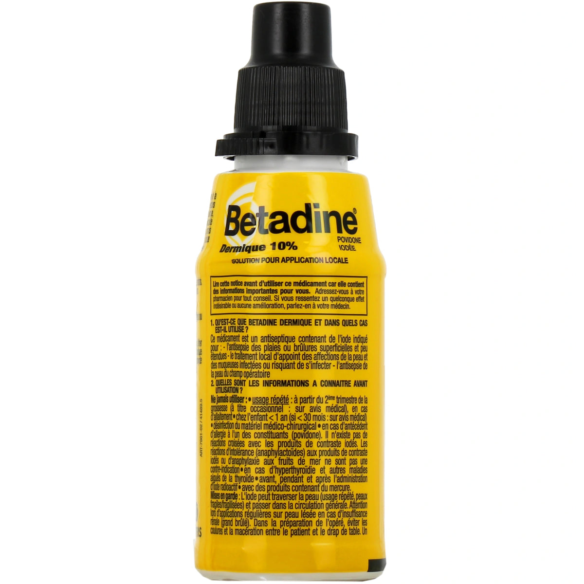 Bétadine Dermique 10 % Solution – 125 ml