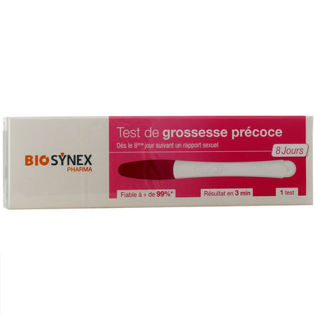 Biosynex Test de Grossesse Précoce 8 Jours – 1 test