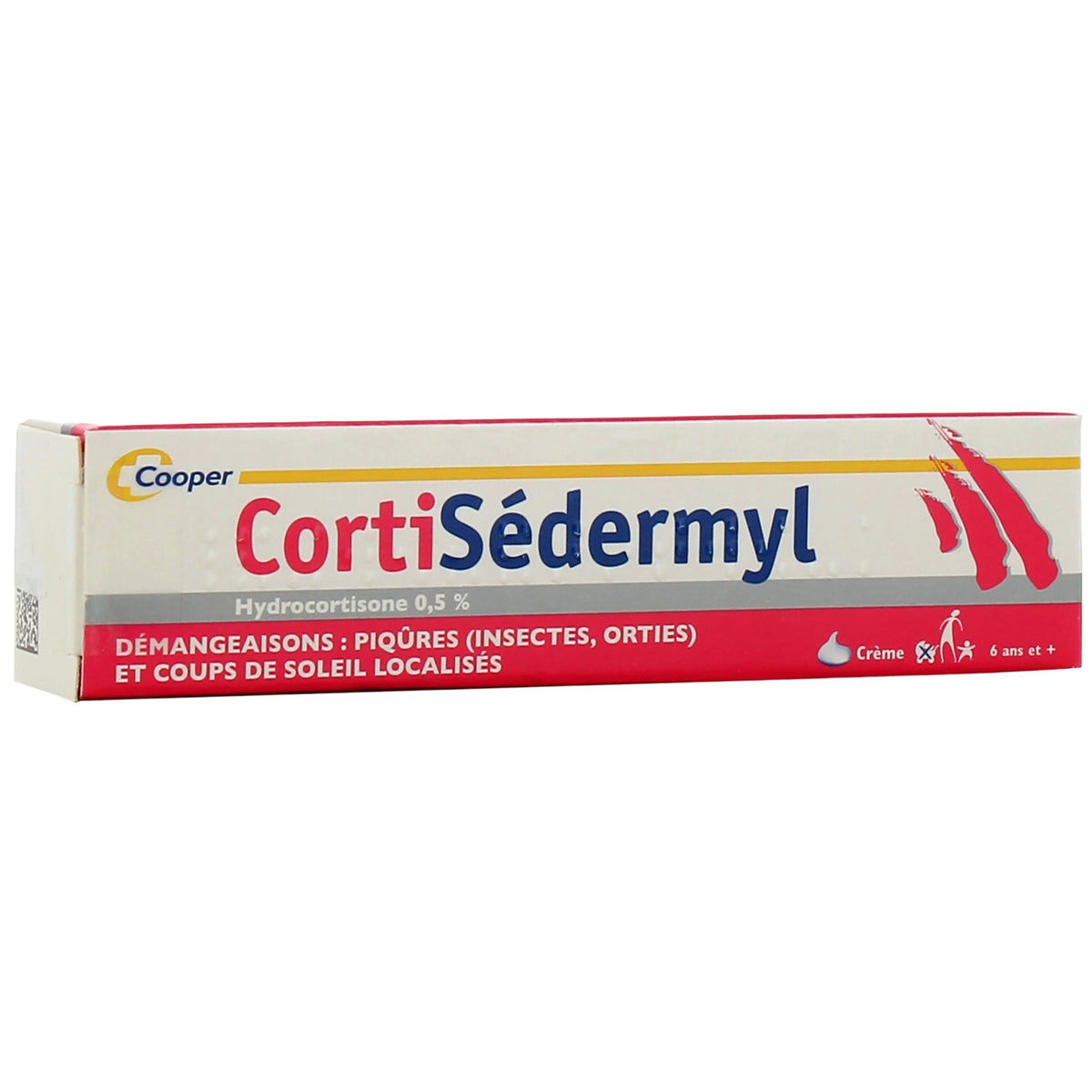 CortiSedermyl 0,5 % Crème Anti-Démangeaisons – 15 g