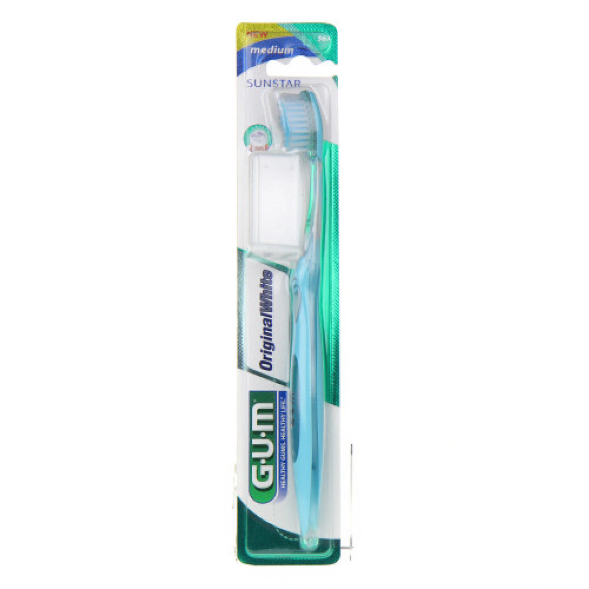 GUM Original White 563 Brosse à Dents Medium