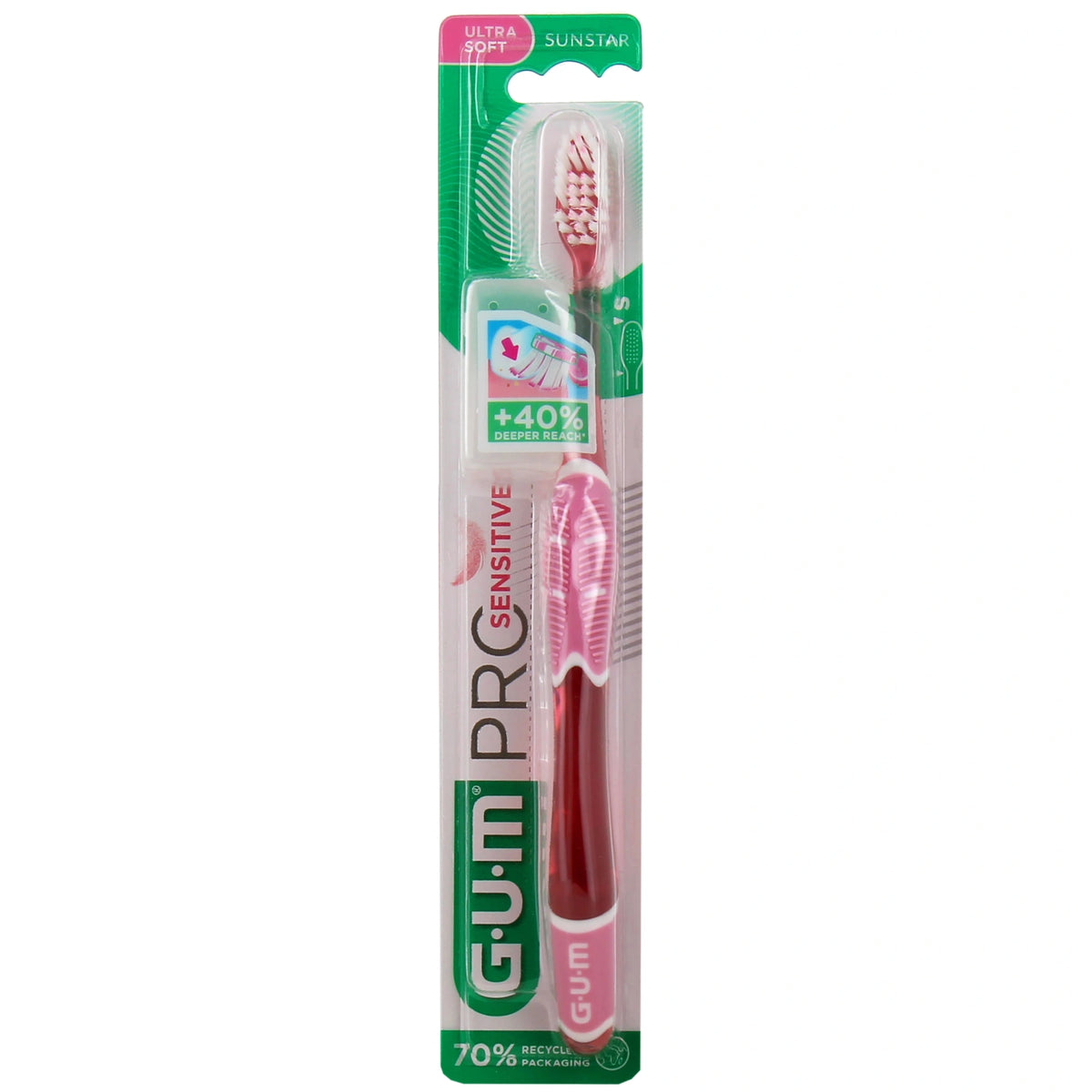 GUM Pro Sensitive 510 Brosse à Dents Extra-Souple