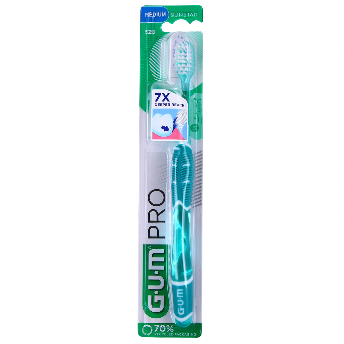 GUM Technique Pro 525 Brosse à Dents Medium