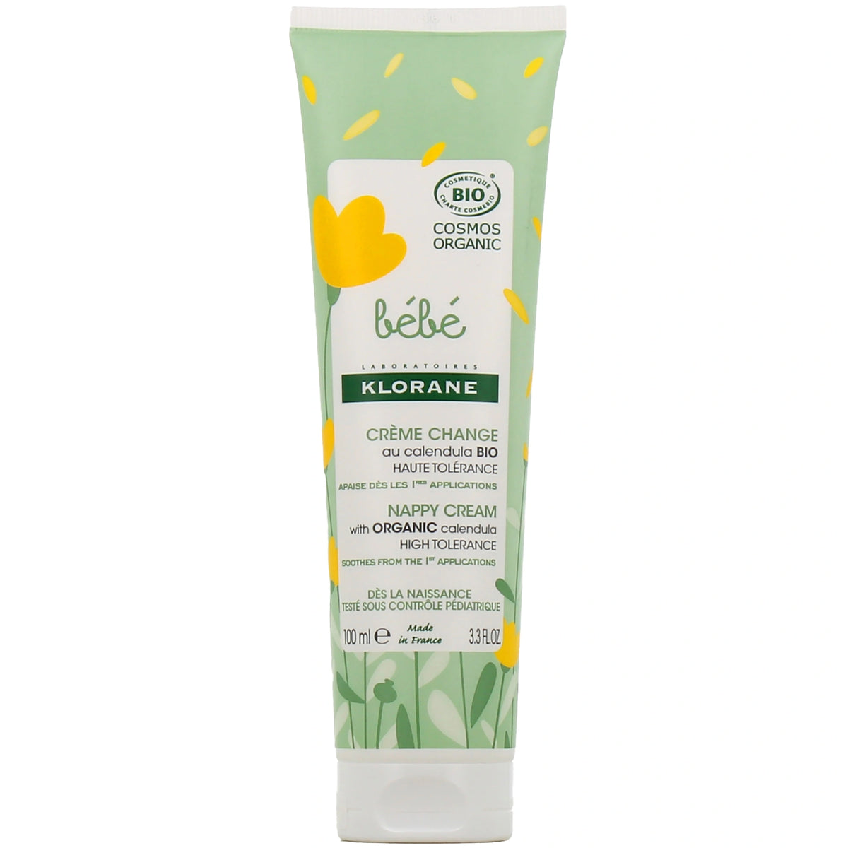 Klorane Bébé Crème Change Bio au Calendula – 100 ml
