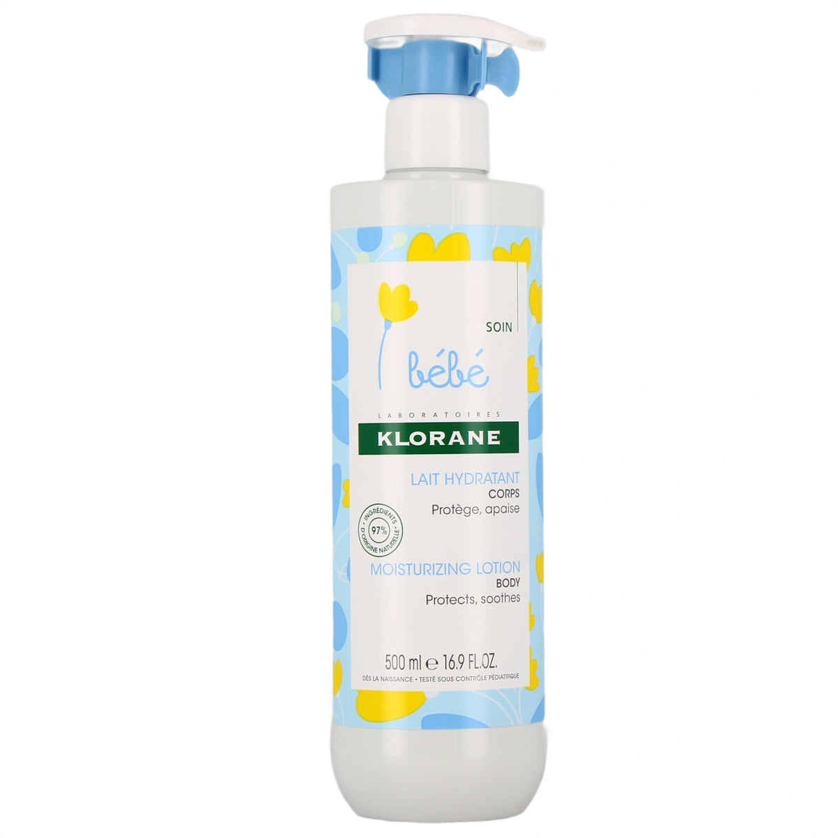 Klorane Bébé Lait Hydratant Corps au Calendula – 500 ml