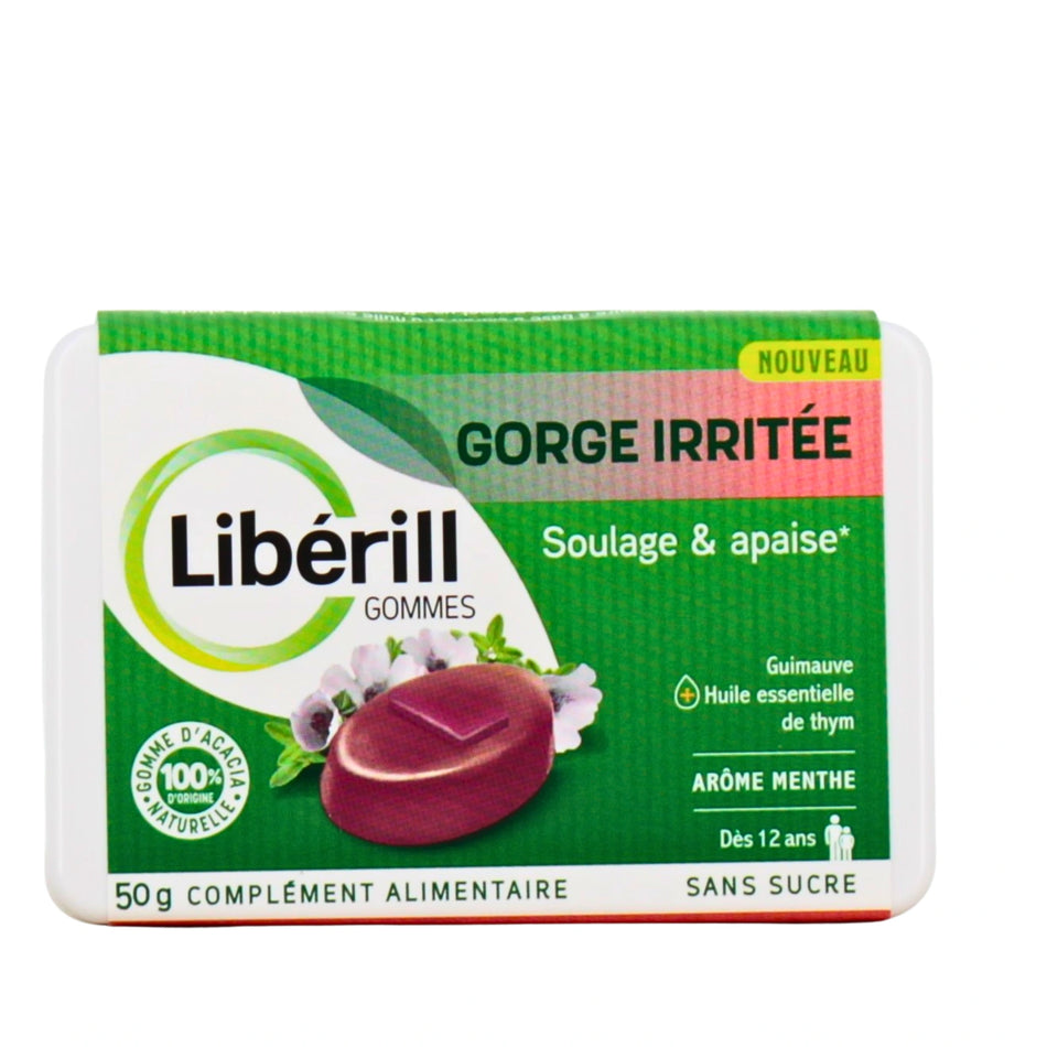 Liberill Gorge Irritée Gommes – 50 g