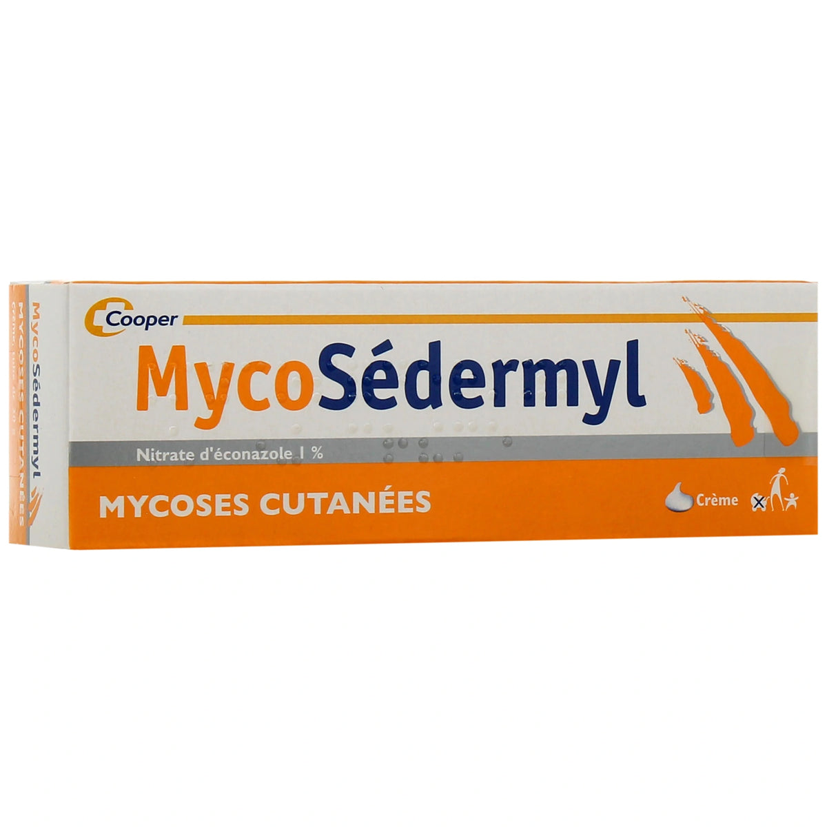 MycoSedermyl 1 % Crème Mycoses Cutanées – 30 g