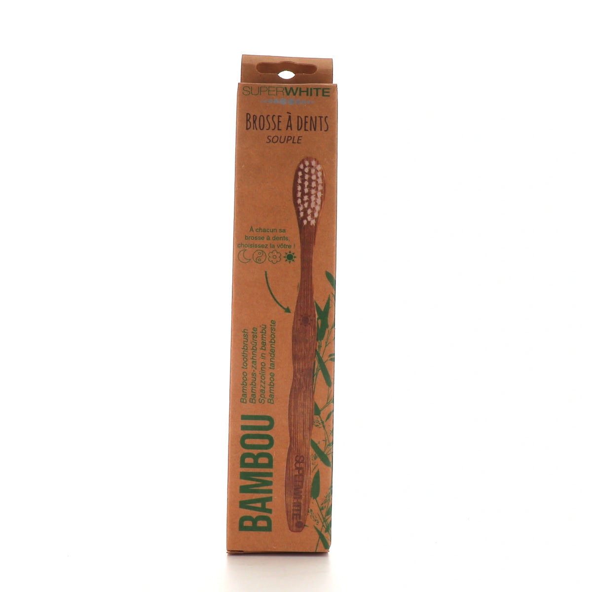 Superwhite Brosse à Dents Bambou Junior