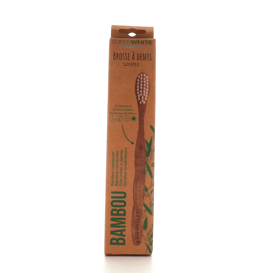 Superwhite Brosse à Dents Bambou Junior